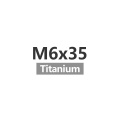 M6x35 Titanium