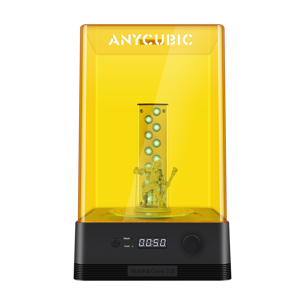 2020 Newest ANYCUBIC Wash and Cure Machine 2.0 Washing Model and Curing Model 2-in-1 UV Resin Curing for 3d Printer Impresora 3d