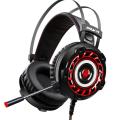 7.1 Gaming Headset Headphones With Microphone For PC Computer For Pc Professional Gamer Earphone Surround Sound RGB Light