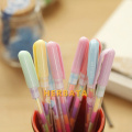 8 pcs/lot Kawaii Colored Ink Gel Pen Cute Watercolor Marker Water Chalk Pens for Photo Album Scrapbook Decor School Supplies