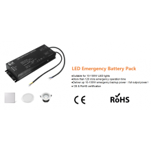 100% 100W LED backup pack for lights