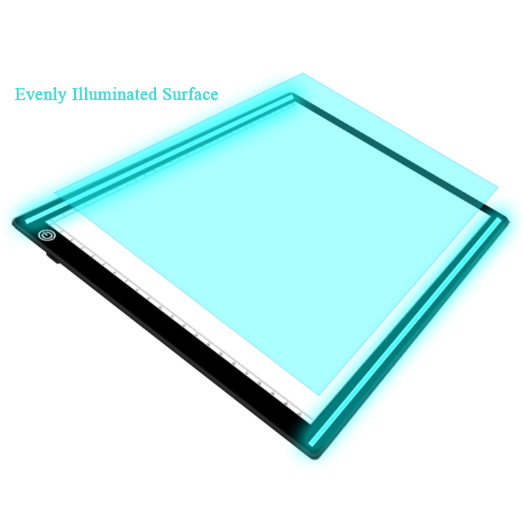 led tracing light pad for sketching