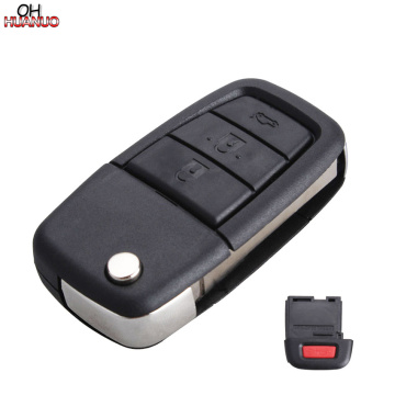 4 Buttons Remote Flip Key Shell Case Fob with 3 Button +1 Panic for VE HOLDEN Commodore PONTIAC G8