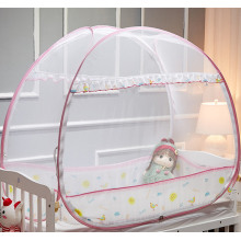 2018 New Portable Baby Crib Mosquito Netting Infant Bed Anti-mosquito Tent Mongolian Yurts Children Mosquito Net Folding Camping