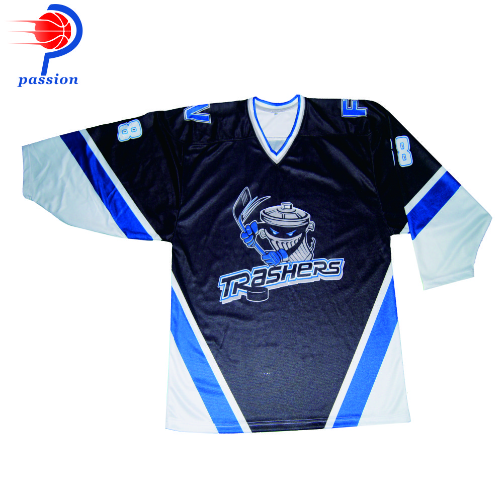 Custom youth team Full Sublimation Printing ice hockey wear