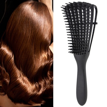 2020 Women Hair Scalp Massage Comb Bristle & Nylon Hairbrush Wet Curly Detangle Hair Brush for Salon Hairdressing Styling Tools