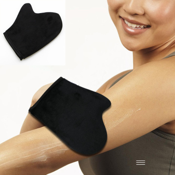 Reusable Body Cleaning Glove Self Tanning Applicator Body Oiling Cream Lotion Mousse Gloves Makeup Remover Tools Unisex