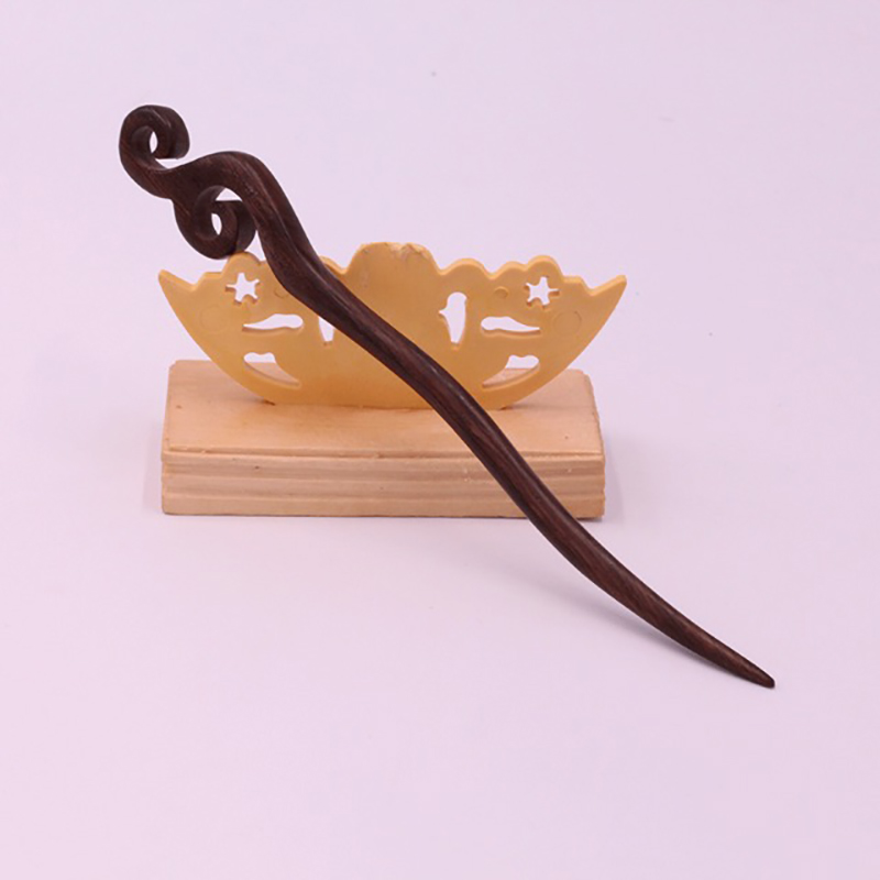 Vintage Hair Stick Pick Natural Wooden Sandalwood Chinese Style Chopsticks Ethnic Hair pin Women Hairpins Jewelry Accessories