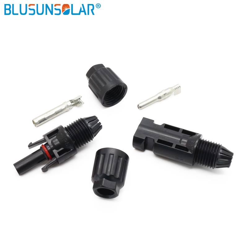 100 Pairs A Lot High Quality TUV Proved 100% Pure PPO Material IP68 PV Male Female Wire Wiring Connector LJ0120 Solar
