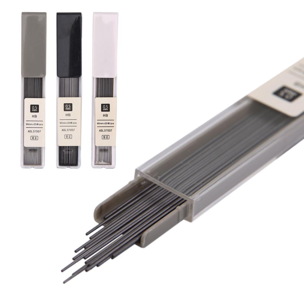 1pcs Simple Mechanical Pencil Lead 0.5mm HB Pencil School Rod Lead Supplies Automatic Pencil Refill Stationery Office W0D4