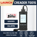 LAUNCH CReader 7001S Full OBD2 Scanner Scan Tool DIY Auto Code Reader CR7001S Diagnostics Tool as CR8001 Oil EPB Reset ABS SRS