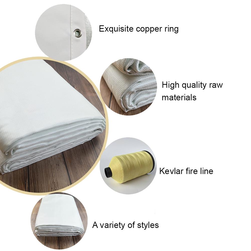 2020 New Multi Function Welding Blanket Fire Flame Retardent Fiberglass Shield Fireproofing Accessories For Home Office