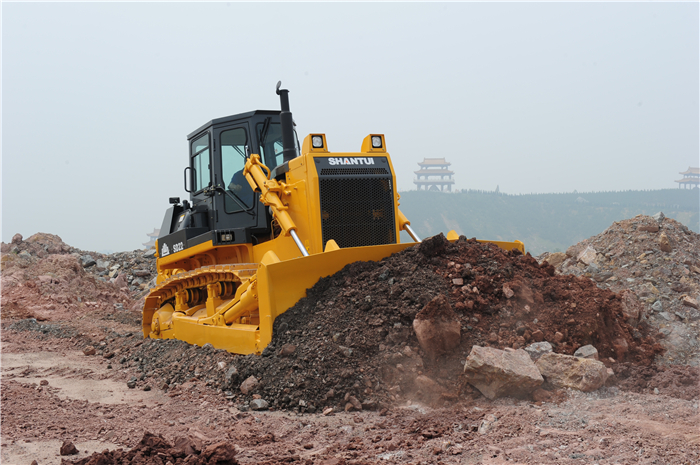 Road construction machinery Shantui SD22 crawler bulldozer