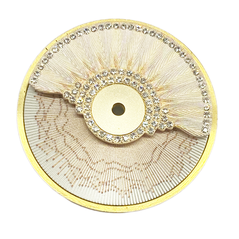 white grand bal watch dial