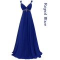 ANGELSBRIDEP A-Line Long Bridesmaid Dresses Chiffon Fashion Strap Applique Vestido da dama de honra Formal Party Gowns