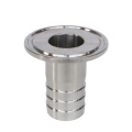 10/12/14/16/19/25/32/38mm Sanitary Hose Barb Adapter Hosetail 1.5'' 2'' Tri Clamp SS304 Stainless Steel