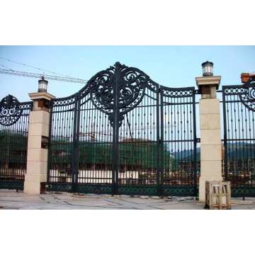 metal side yard gate outside metal gates iron gates and doors