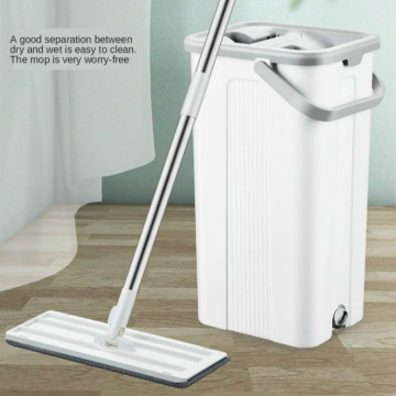 Squeezing Mop with Bucket Wringer for Wash Floor Cleaning Washing Help Lightning Offers Practical Home Wet Cleaners Housekeeper