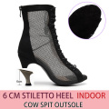 leather 6cm heel