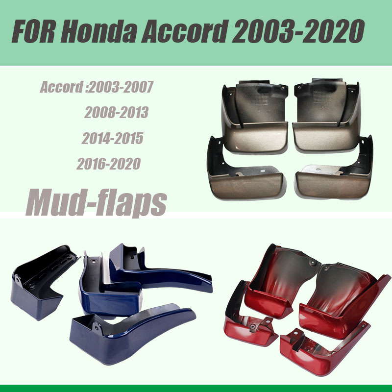 For Honda Accord 2003-2020 mud flaps Guard Splash Honda accord mudguards Car fenders mud flap car Accessories auto styline