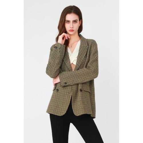 Choose The High Quality Lady's Checkered Suit Coat etc.