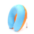 New U Shaped Travel Pillow Car Air Flight Inflatable Pillows Neck Support Headrest Cushion Soft Nursing Cushion