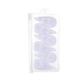 6pcs Mini Correct Correction Tape White Translucent Dispenser Assorted Colors Easy to Use for Working Studying @M23