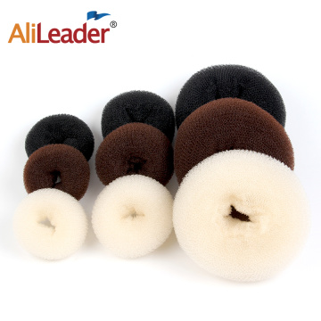 Alileader Hot Fashion Magic Hair Bun Maker Accesories Chignon Magique Hair Donut Bun For Women Hair Styling Tools White/Brown