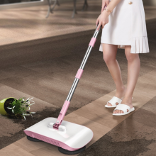 Sweeping artifact hand push type sweeper cleaning in one household windproof lazy broom broom dustpan combination set