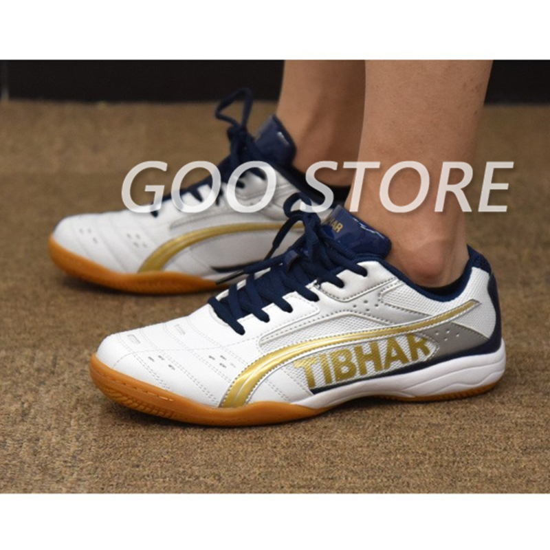 Original TIBHAR Table Tennis Shoes Lightweight comfortable wear-resistant professional Ping Pong Sneakers Sport Shoes