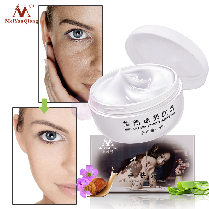 Meiyanqiong Anti Aging Face Care Cream Dark Spot Remover Skin Lightening Cream Dark Skin Care Anti Freckle Whitening Cream TSLM2