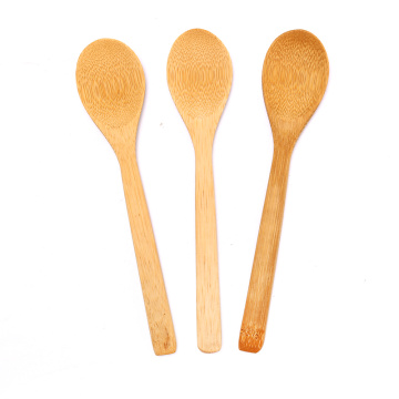 Wooden Spoon Ecofriendly Tableware Bamboo Scoop Mini Dessert Scoop Coffee Honey Tea Spoon Kitchen Accessories