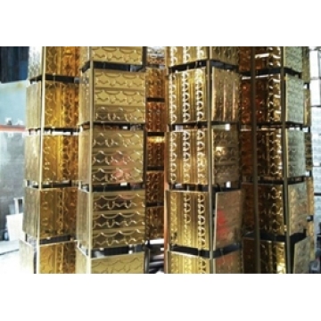 Glass mosaic plating machine