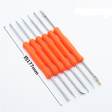 Electronic Heat Assist Repair Tool Set 6pcs/set Welding Solder Soldering Station Iron Tool Welding Grinding Cleaning Tool