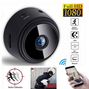 1080P Mini IP WIFI Camera Black Aluminium Alloy Camcorder Wireless Home Security DVR Night Vision Motion Video Camera