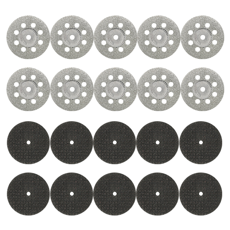 31pcs HSS Saw Blade Diamond Woodworking Cutting Discs Wheels for Dremel Rotary Tool Drill Mandrel Cutoff Power Tools Accessories