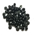 New 100 Pcs Black Resin Buttons Round Mushroom Domed Sewing Shank Black DIY Animal Eyes Toy Diy Decorative Buttons For Kids
