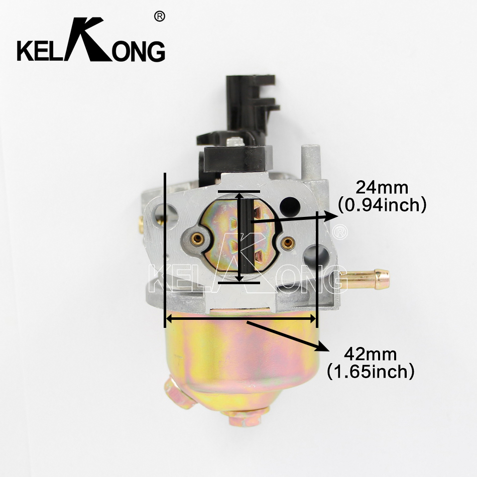 KELKONG Motorcycle Carburetor Carb For Honda GX160 GX200 5.5 Horse Power 6.5Horse Power Generator 168F Engine