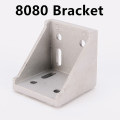 CNC DIY 8080 Corner Fitting 80x80 Home Decorative Angle Brackets Aluminum Profile Accessories connector