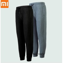 Xiaomi Men Autumn Winter Sports Pants Casual Plus Velvet Warm Jogging Sweatpants Elastic Waist trousers