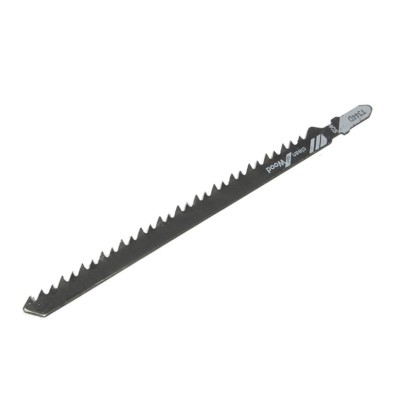 35%5PCS 152mm T344D Super-long Saw Blades Clean Cutting Wood PVC Fibreboard Plastic Plywood Reciprocating HCS T-shank Power Tool