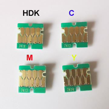 T7411-T7414 T741X Ink Tank Chip For Epson SureColor F6000 F6070 F6200 F6270 F7000 F7070 F7100 F7170 F7200 F7270 Cartridge Chip