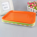 Multipurpose Melamine Tableware Rectangular Restaurant Plastic Tray Cake Fast Food Bread Fruit Chinese Tray Kitchen Storage Tray