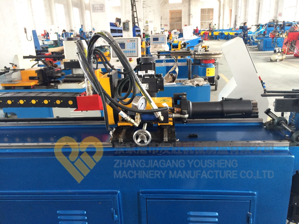 DW-18CNC Auto-feeding Pipe and Tube Bending machine with automatic loading device
