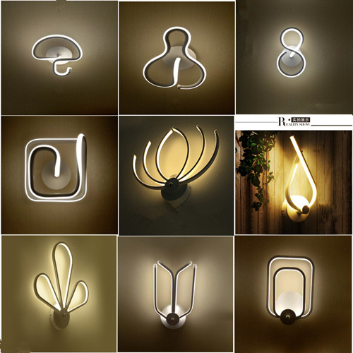 China Bedroom Jalur Tuai Lembut Lampu Dinding Manufacturers Wall Lamp