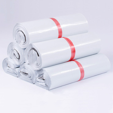 50pcs/Lot White Courier Bag Express Envelope Storage Bags Mailing Bags Self Adhesive Seal PE Plastic Pouch Packaging 24 Sizes