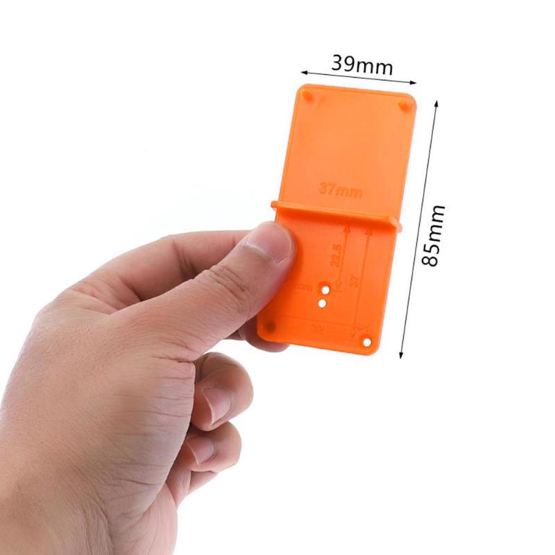 35/40mm Woodworking Punch Hinge Hole Drill Opener Locator Guide Drill Bit Hole Hand Tools Set Template Door Cabinets DIY Tools