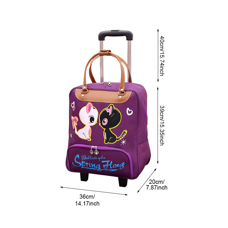 Waterproof High Oapacity Travel Bag Thick Style Rolling Suitcase Trolley Luggage Lady Men Trip Bags Suitcase With Wheels Suplies