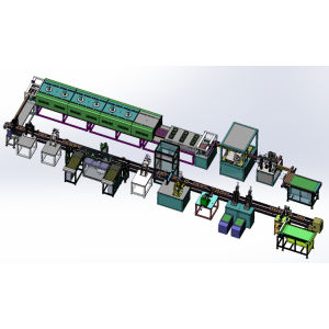 DC variable freqency compressor rotor production line