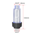 Car Washer Water Filter 3/4" Pressure Washer Water Inlet Filter Filting Debris Dirty Particulate for Karcher Pressure Washer